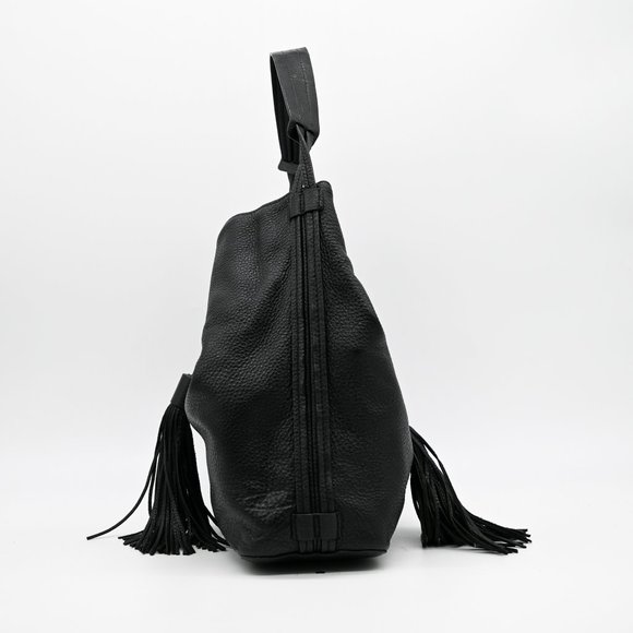 REBECCA MINKOFF Tassel Isobel Hobo Bag Black - Picture 2 of 6